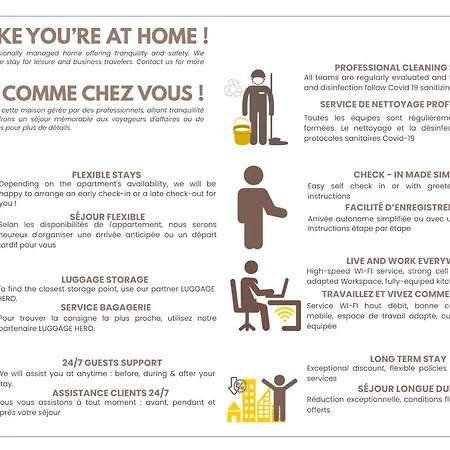 - Premium For 5 Near Montparnasse Appartamento *
